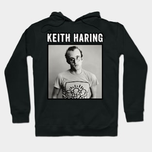 Keith Haring / Vintage Photo Style Hoodie